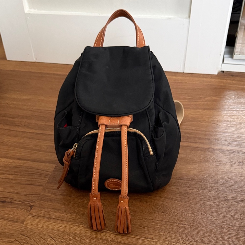Dooney & Bourke Nylon and Leather mini backpack